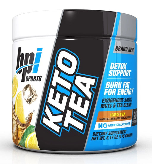 BPI Sports Keto Tea, Iced Tea - 175 grams | High-Quality Slimming and Weight Management | MySupplementShop.co.uk