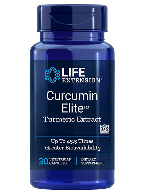 Life Extension Curcumin Elite Turmeric Extract - 30 vcaps | High-Quality Antioxidants | MySupplementShop.co.uk