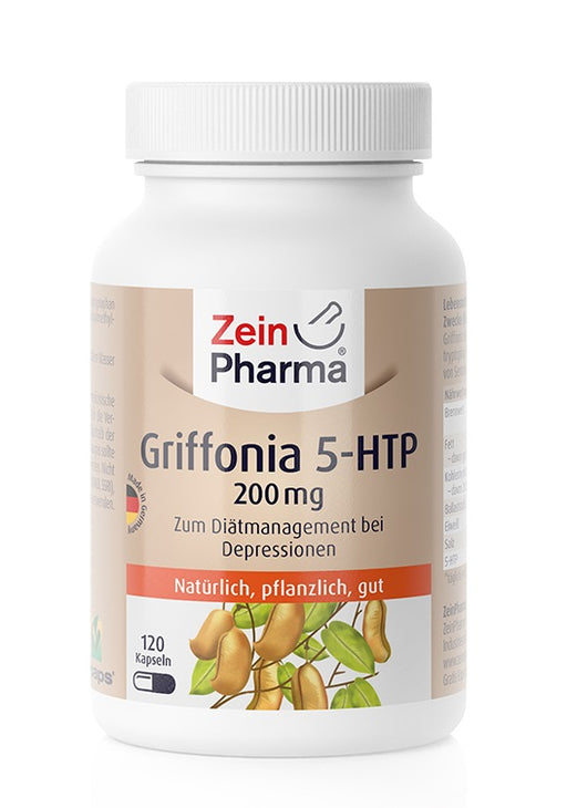 Zein Pharma 5-HTP, 200mg - 120 caps | High-Quality Health and Wellbeing | MySupplementShop.co.uk