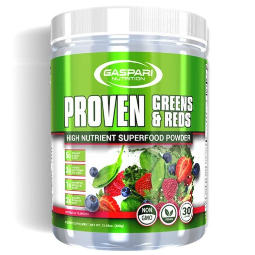 Gaspari Nutrition Proven Greens & Reds, Natural - 360 grams | High-Quality Vitamins & Minerals | MySupplementShop.co.uk