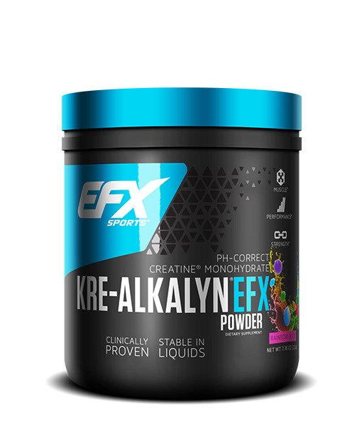 EFX Sports Kre-Alkalyn EFX Powder, Rainbow Blast - 220 grams | High-Quality Creatine Supplements | MySupplementShop.co.uk