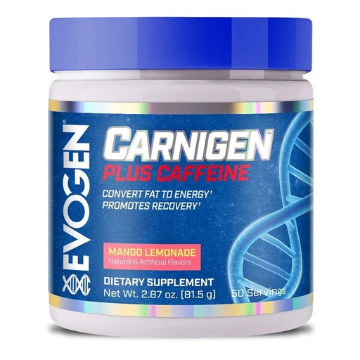Evogen Carnigen Plus Caffeine, Mango Lemonade - 81 grams | High-Quality Slimming and Weight Management | MySupplementShop.co.uk