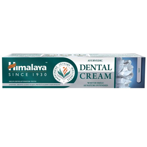 Himalaya Ayurvedic Dental Cream, Salt - 100g | High-Quality Toothpastes | MySupplementShop.co.uk