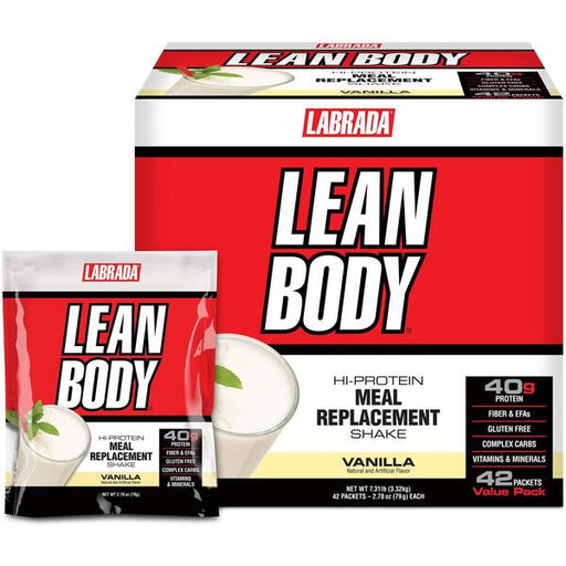 Labrada Lean Body MRP, Vanilla - 42 packets | High-Quality Health Foods | MySupplementShop.co.uk