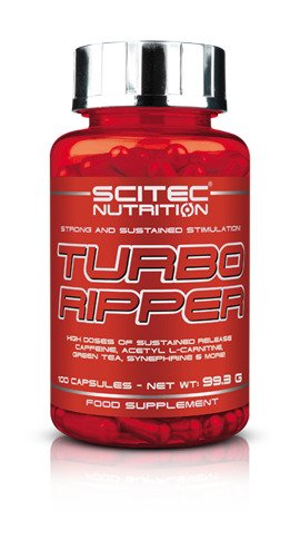 SciTec Turbo Ripper - 100 caps | High-Quality Slimming and Weight Management | MySupplementShop.co.uk