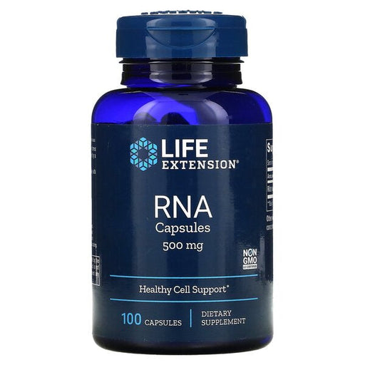 Life Extension RNA Capsules, 500mg - 100 caps | High-Quality Amino Acids and BCAAs | MySupplementShop.co.uk