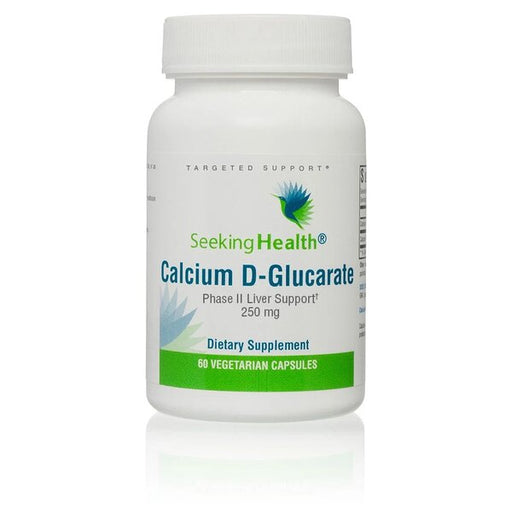 Seeking Health Calcium D-Glucarate - 60 vcaps | High-Quality Sports Supplements | MySupplementShop.co.uk
