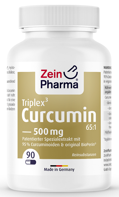Zein Pharma Curcumin Triplex, 500mg - 150 caps | High Quality Herbal Supplements Supplements at MYSUPPLEMENTSHOP.co.uk