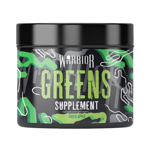Warrior Greens, Green Apple - 150 grams | High-Quality Health and Wellbeing | MySupplementShop.co.uk