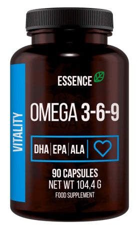 Essence Nutrition Omega 3-6-9 - 90 caps | High-Quality Sports Supplements | MySupplementShop.co.uk