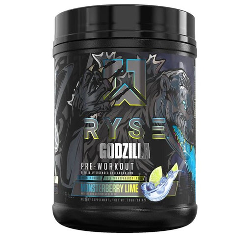 RYSE Godzilla Pre Workout 792g Monsterberry Lime | High Quality Pre & Post Workout Supplements at MYSUPPLEMENTSHOP.co.uk