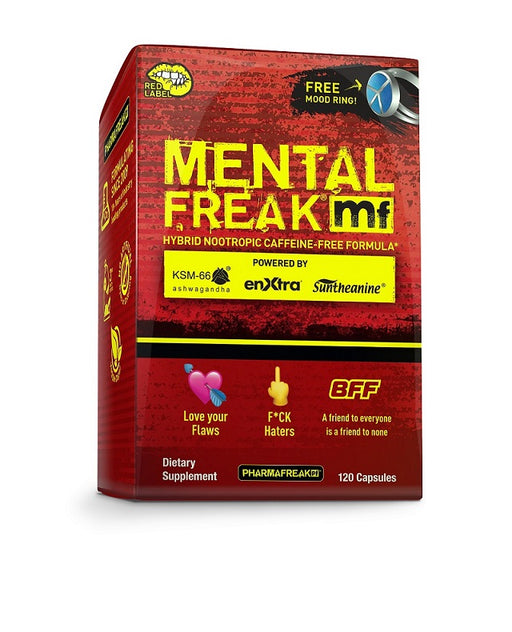 PharmaFreak Mental Freak - 120 vcaps | High-Quality Health and Wellbeing | MySupplementShop.co.uk