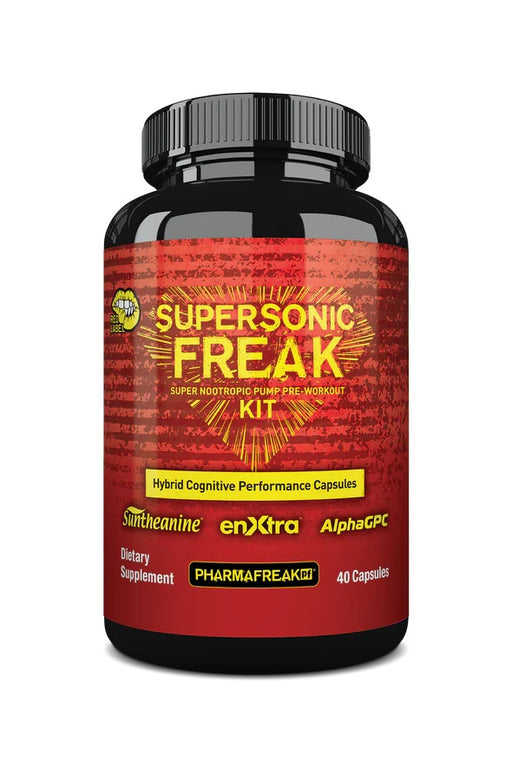 PharmaFreak Supersonic Freak - 40 caps | High-Quality Health and Wellbeing | MySupplementShop.co.uk