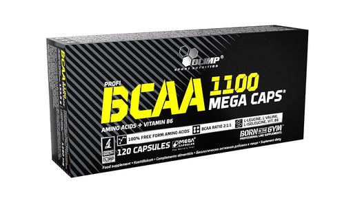 Olimp Nutrition BCAA 1100 Mega Caps - 120 caps | High-Quality Amino Acids and BCAAs | MySupplementShop.co.uk