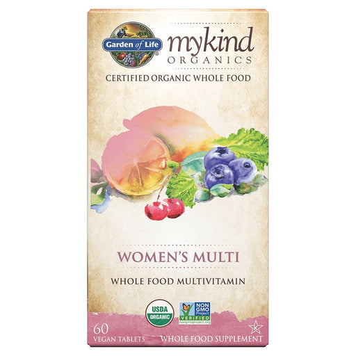Garden of Life Mykind Organics Women's Multi - 60 vegan tabs | High-Quality Vitamins & Minerals | MySupplementShop.co.uk