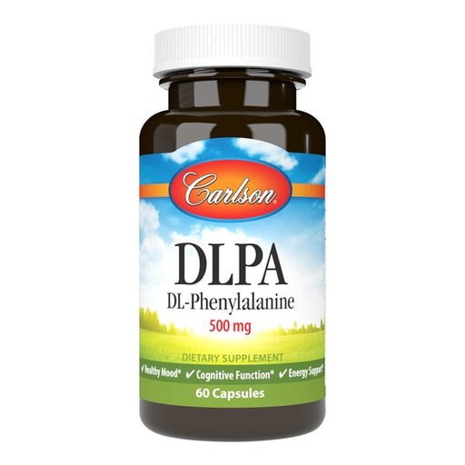 Carlson Labs DLPA, 500mg - 60 caps | High-Quality Health and Wellbeing | MySupplementShop.co.uk