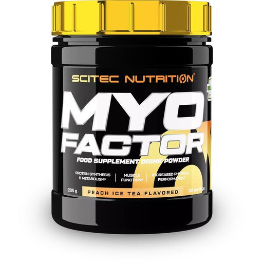 SciTec MyoFactor, Peach Ice Tea - 285 grams | High-Quality Creatine Supplements | MySupplementShop.co.uk