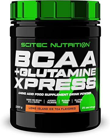 SciTec BCAA + Glutamine XPress, Long Island Ice Tea - 300 grams | High-Quality Amino Acids and BCAAs | MySupplementShop.co.uk