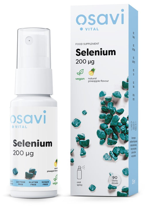 Selenium Oral Spray, 200mcg (Pineapple) - 26 ml. by Osavi at MYSUPPLEMENTSHOP.co.uk