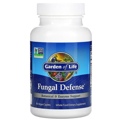 Garden of Life Fungal Defense - 84 vegan caplets | High-Quality Health and Wellbeing | MySupplementShop.co.uk