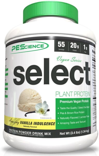 PEScience Select Protein Vegan Series, Amazing Vanilla Indulgence - 1540 grams | High-Quality Protein | MySupplementShop.co.uk