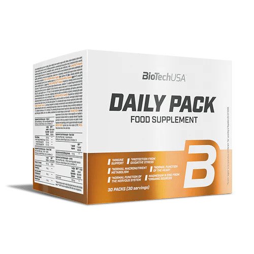 BioTechUSA Daily Pack - 30 packs | High-Quality Vitamins & Minerals | MySupplementShop.co.uk