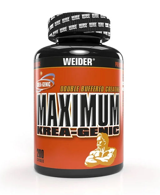 Weider Maximum Krea-Genic - 200 caps | High-Quality Creatine Supplements | MySupplementShop.co.uk