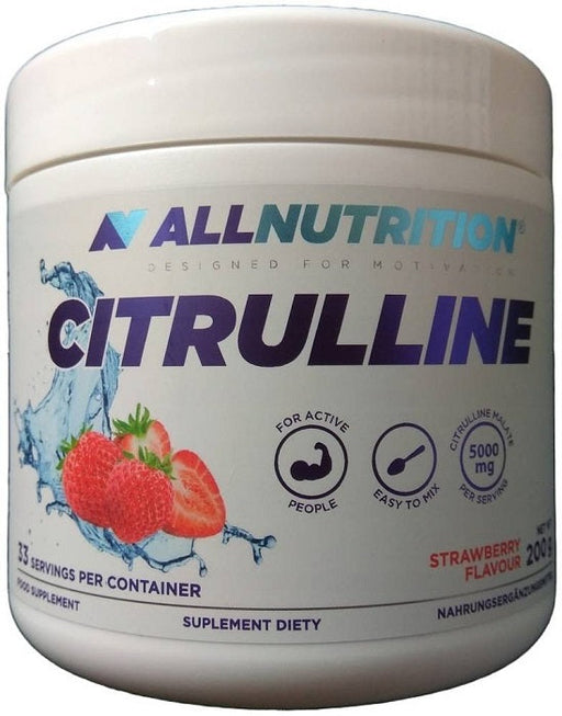 Allnutrition Citrulline, Strawberry - 200g | High-Quality Combination Multivitamins & Minerals | MySupplementShop.co.uk