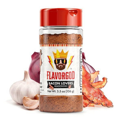 FlavorGod Bacon Lovers Seasoning - 156g | High-Quality Health Foods | MySupplementShop.co.uk