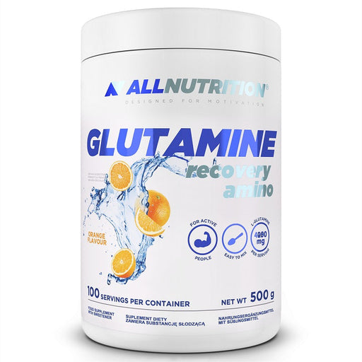 Allnutrition Glutamine Recovery Amino, Orange - 500g | High-Quality L-Glutamine, Glutamine | MySupplementShop.co.uk