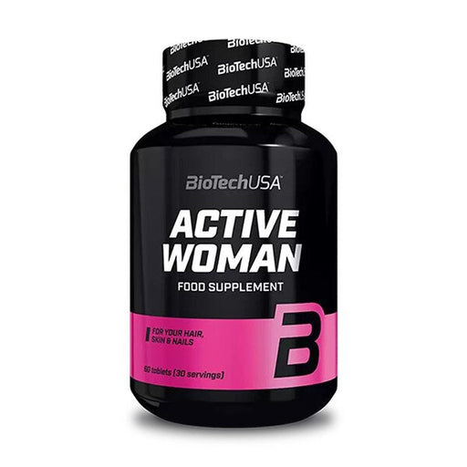 BioTechUSA Active Woman - 60 tabs | High-Quality Hair and Nails | MySupplementShop.co.uk