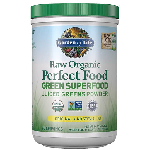 Garden of Life Raw Organic Perfect Food Green Superfood, Original - 414g | High-Quality Health and Wellbeing | MySupplementShop.co.uk