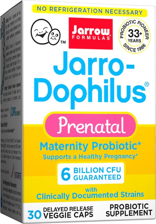 Jarro-Dophilus Prenatal, 6 Billion CFU - 30 vcaps | High-Quality Supplements for Women | MySupplementShop.co.uk