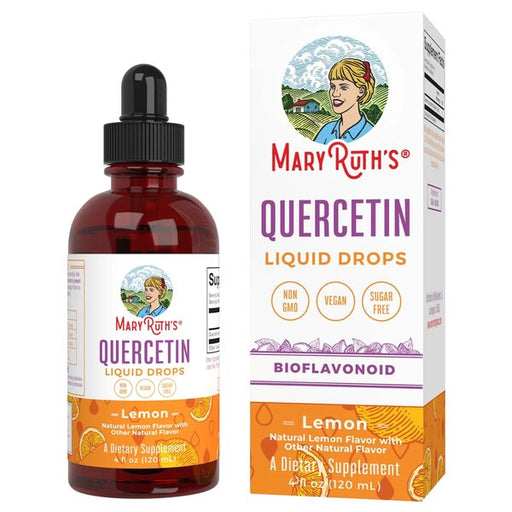 MaryRuth Organics Quercetin Liquid Drops, Lemon - 120 ml. | High-Quality Sports Supplements | MySupplementShop.co.uk
