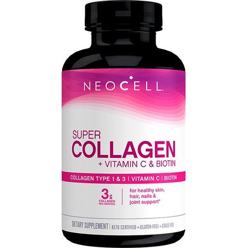 NeoCell Super Collagen + Vitamin C & Biotin - 180 tabs | High-Quality Sports Supplements | MySupplementShop.co.uk
