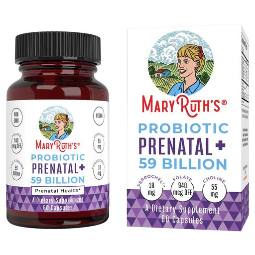MaryRuth Organics Probiotic Prenatal+ - 60 caps | High-Quality Sports Supplements | MySupplementShop.co.uk