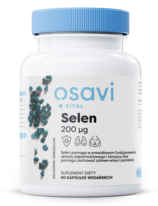Osavi Selenium, 200mcg - 90 vegan caps | High-Quality Selenium | MySupplementShop.co.uk