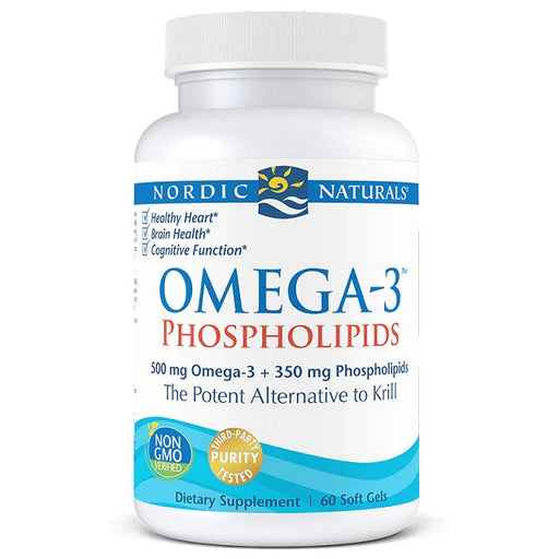 Nordic Naturals Omega-3 Phospholipids, 500mg - 60 softgels | High-Quality Omegas, EFAs, CLA, Oils | MySupplementShop.co.uk