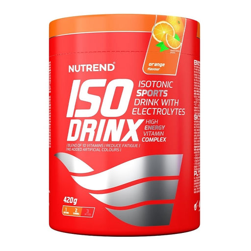 Nutrend IsoDrinx, Orange - 420 grams | High-Quality Pre & Post Workout | MySupplementShop.co.uk