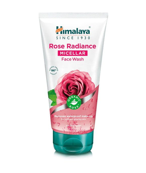 Himalaya Organic Rose Radiance Micellar Face Wash - 150 ml. | High Quality Skincare Supplements at MYSUPPLEMENTSHOP.co.uk
