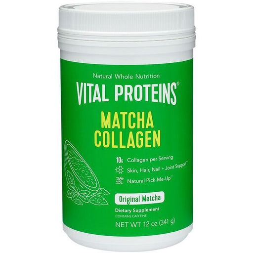 Vital Proteins Matcha Collagen, Original - 341g | High Quality Collagen Supplements at MYSUPPLEMENTSHOP.co.uk