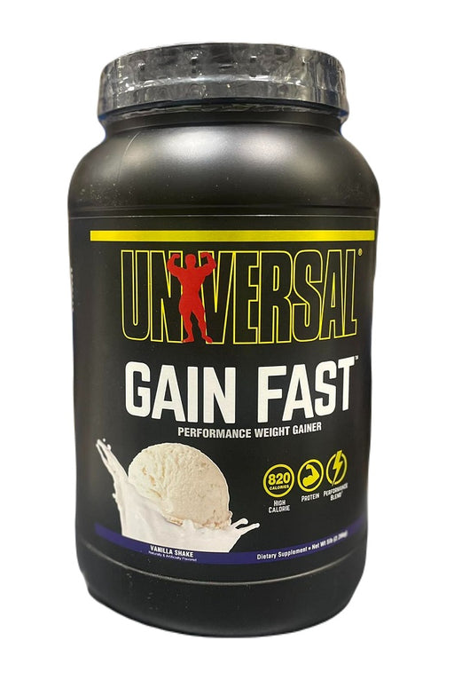 Universal Nutrition Gain Fast, Vanilla - 2260 grams | High-Quality Weight Gainers & Carbs | MySupplementShop.co.uk