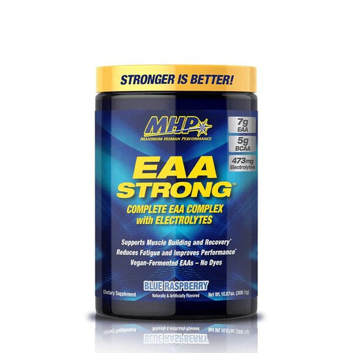 EAA Strong, Blue Raspberry - 308g by MHP at MYSUPPLEMENTSHOP.co.uk